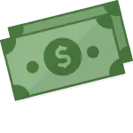 Dollar Bill Part 2 SVG Icon